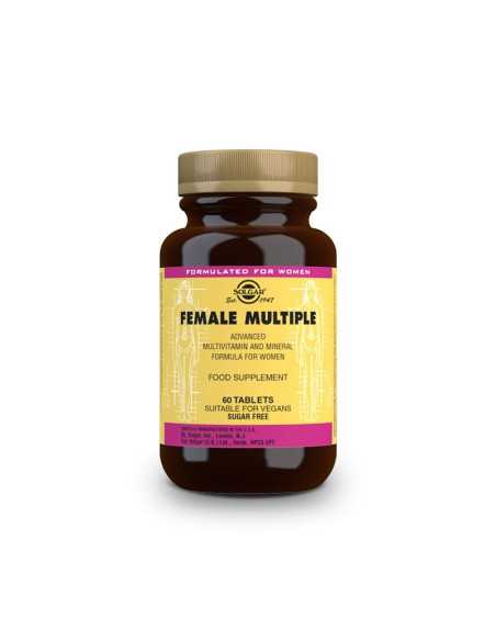 Female Multiple-Complejo para mujer 60 comprimidos Solgar Female Multiple-Complejo para mujer 60 comprimidos Solgar